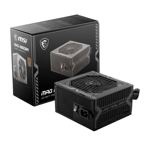 Fuente de poder MSI MAG A650BN 650W 80 Plus Bronce