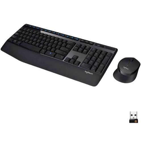 Teclado y Mouse Logitech Inalámbrico Wireless MK345 