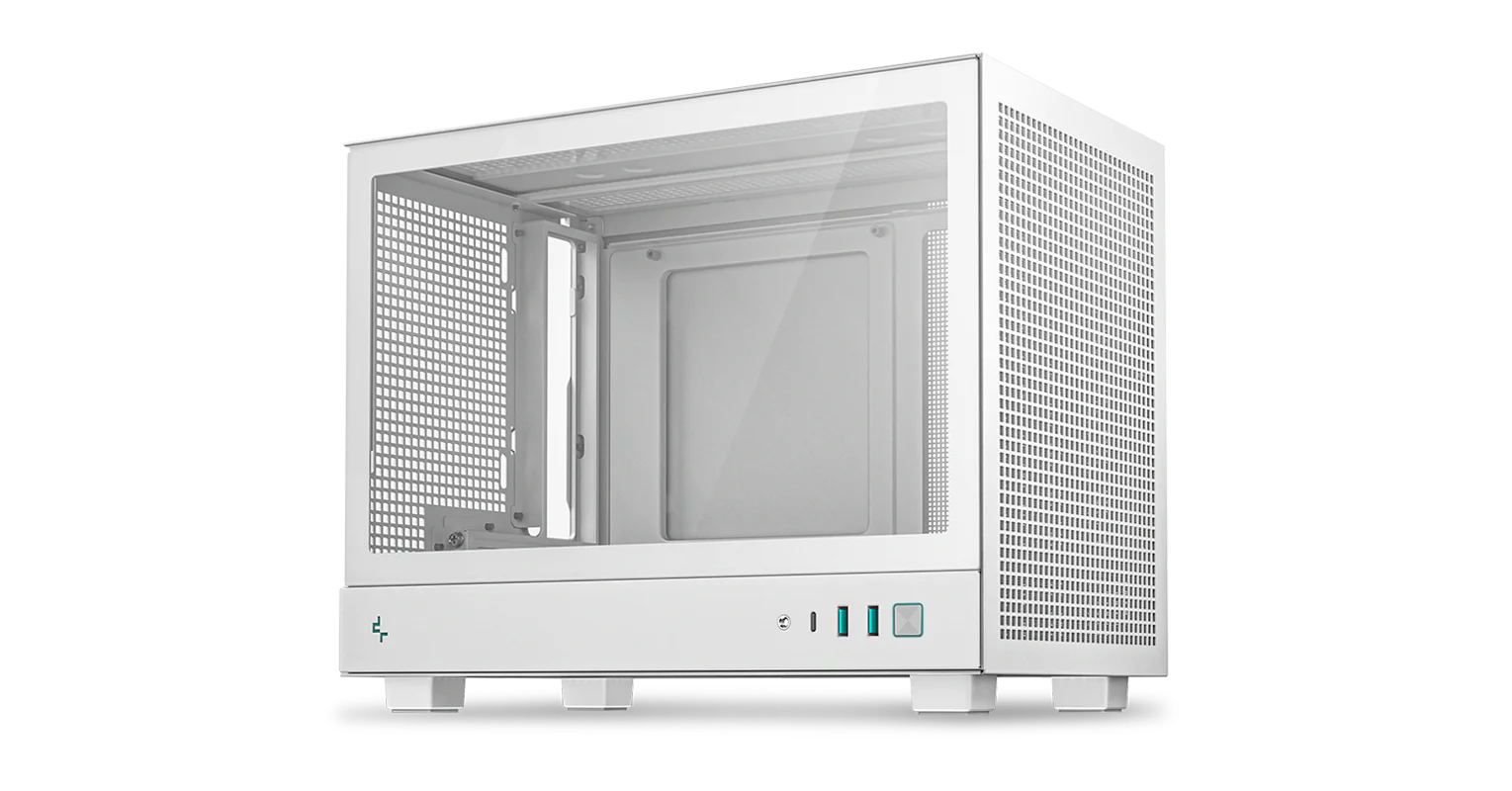 Case Deepcool CH160 PLUS WH MINI TOWER