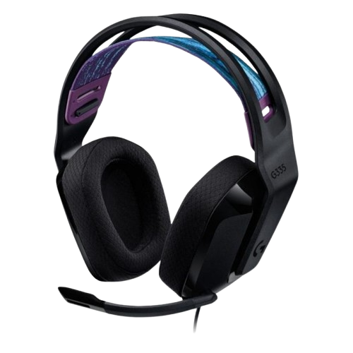 Headset Logitech G335 Lightspeed Alambricos 3.5mm Negros