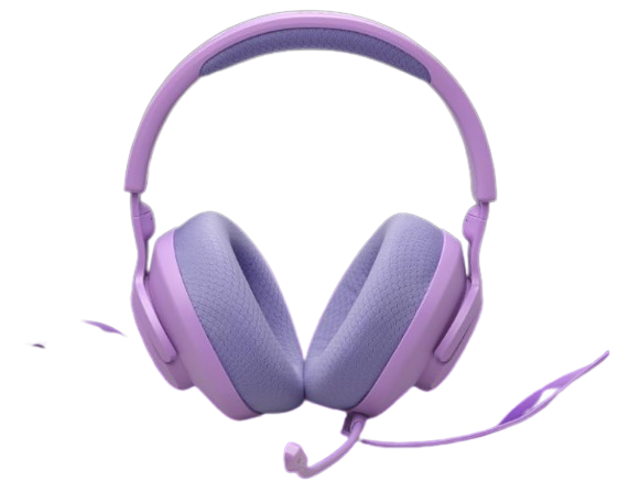 Headset QUANTUM 100 M2 Alambricos 3.5mm Lila