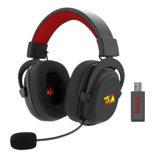 Headset Zeus X Gaming Inalámbricos USB 2.4GHz Negro