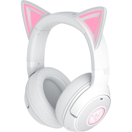 Headset Razer Kraken Kitty V2 Con Iluminación Chroma RGB Blanco