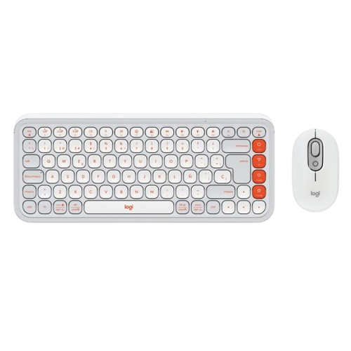 Teclado y Mouse Logitech Pop Icon 920 013055 Inalámbricos Bluetooth Gris