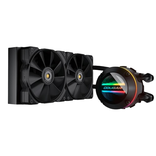 Enfriamiento Líquido 240mm Cougar Poseidon GT ARGB negro