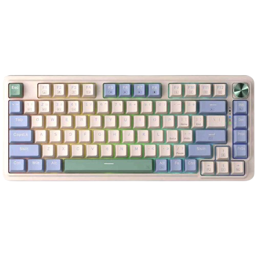 TECLADO GAMING RGB UCAL PRO K673CPG MECANICO INALAMBRICO
