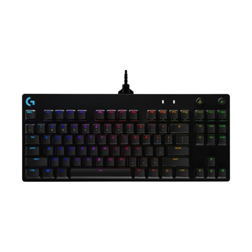 TECLADO GAMING MECÁNICO ALÁMBRICO G PRO RGB NEGRO INGLÉS 