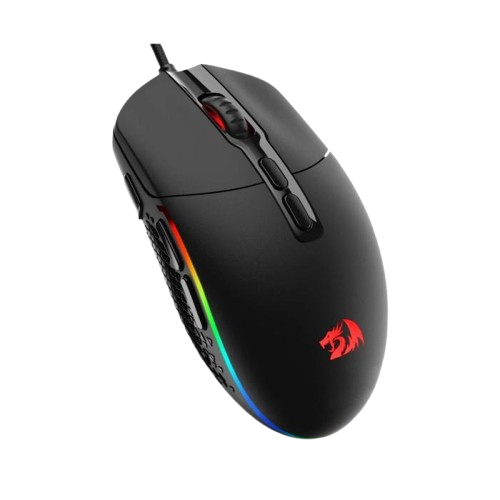 Mouse Gamer Invader M719 Redragon Con RGB 10000 DPI Negro