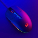 Mouse Gamer Invader M719 Redragon Con RGB  10000 DPI Negro