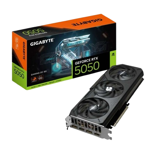 Tarjeta de Video 8GB GDDR6 Gigabyte GeForce RTX 5050 Gaming OC HDMI DP PCIe 5.0