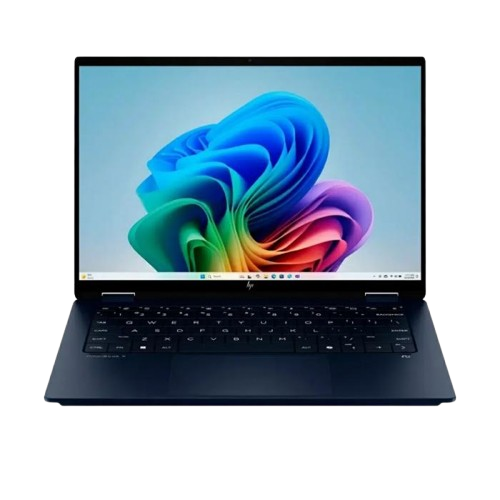 Laptop HP OmniBook X FLIP 2 en 1 14" Touch 2K Core Ultra 7 256V 16GB RAM 1TB SSD W11 Home Azul Teclado Ingles