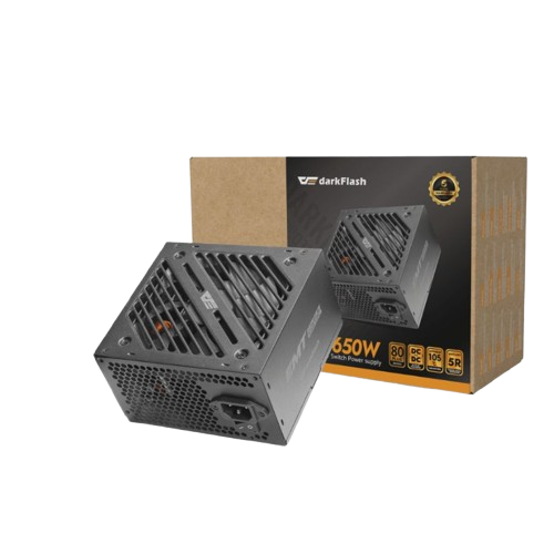 Fuente de Poder 850W DarkFlash EMT 80 Plus Bronce Negra