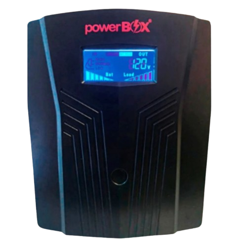 UPS 1500VA PowerBox PB15006LCD 900W 6 Tomas Nema
