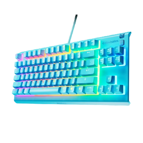 Teclado SteelSeries Apex 3 TKL RGB Aqua