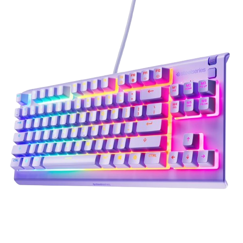 Teclado SteelSeries Apex 3 TKL RGB Lavender