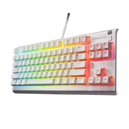 Teclado SteelSeries Apex 3 TKL RGB White