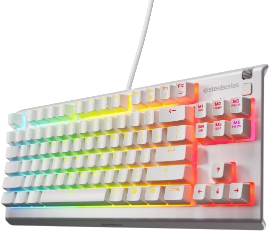 Teclado SteelSeries Apex 3 TKL RGB White