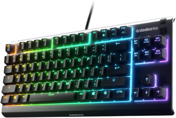 Teclado SteelSeries Apex 3 TKL RGB Negro