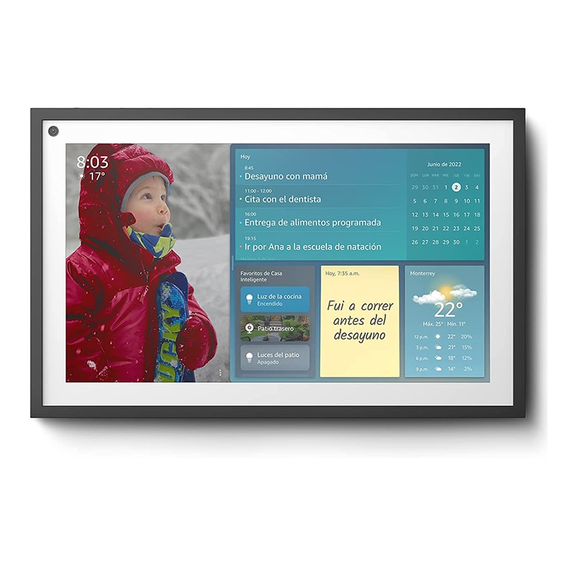 Pantalla Inteligente Amazon Echo Show 15 (1th Gen) con Alexa Negro