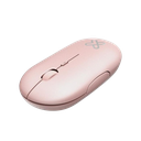 Mouse Klip Xtreme SlimSurfer Inalámbrico USB 1600 DPI Rosa