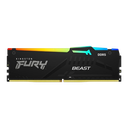 Memoria DDR5 DIMM 8GB Kingston Fury BEAST RGB 4800Mhz Disipador Integrado