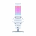 Microfono Gaming HyperX QuadCast S RGB Blanco