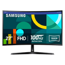 Monitor 27" LED Samsung Essential S3 Curvo FHD 1920x1080 100Hz