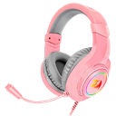 Audífonos tipo Headset Redragon Hylas H260 con Micrófono RGB Alámbricos Rosa