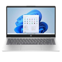 Laptop HP 14" Core i3-1315U 8GB RAM 512GB SSD W10 Home Plateada Teclado Español