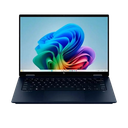 Laptop HP OmniBook X FLIP 2 en 1 14" Touch 2K Core Ultra 7 256V 16GB RAM 1TB SSD W11 Home Azul Teclado Ingles